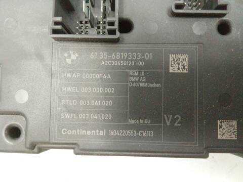 Foto 4ª: Caja Reles Fusibles Bmw Serie 3 318 2.0 D 150CV 110KW F30 F80) [B47 D20 A] (2016)