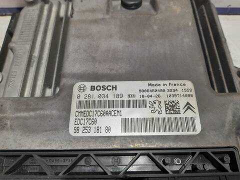 Foto 2ª: Centralita Motor ECU Peugeot Expert 1.6 BLUE-HDI FAP 116CV 85KW FURGON [D/ BH01] (2018)