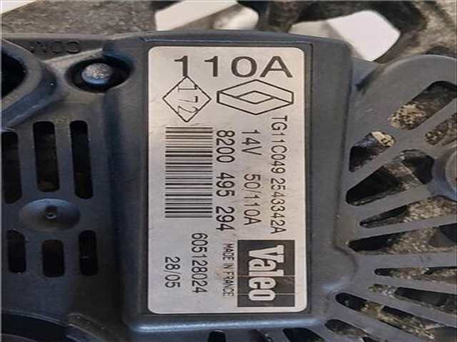 Foto 3ª: Alternador Renault Megane 1.9 DCI BM0G CM0G) 120CV 88KW II BM0/1_ CM0/1_) [F9Q 800] (2005)