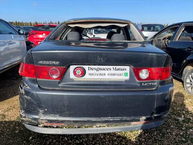 Foto 3ª: Maletero Honda Accord 2.2 I-CTDI 140cv [N22A1] (2007)