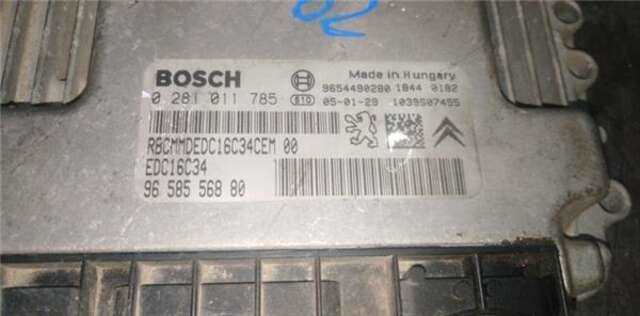 Centralita Motor ECU Citroen C3 1.4 HDI