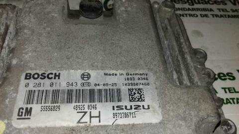 Foto 2ª: Centralita Motor ECU Opel Astra ELEGANCE BERLINA 101CV 74KW [Z17DTH] (2004)