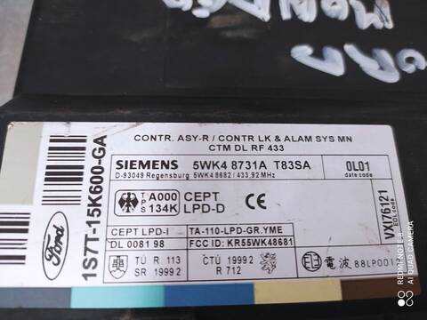 Foto 4ª: Centralita Motor ECU Ford Mondeo BERLINA 110CV 81KW (2000)