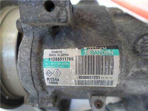 Foto 3ª: Compresor Aire Acondicionado Renault Clio 1.5 DCI BR17 CR17) 86CV 63KW [D/ K9K T7] (2007)