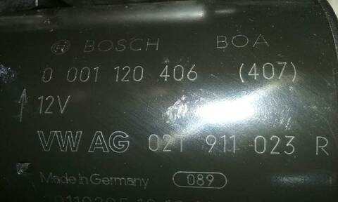 Foto 2ª: Motor de Arranque Skoda Fabia 1.2 60CV 44KW [CHF] (2011)