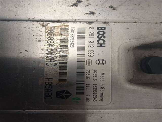 Foto 3ª: Centralita Motor ECU Chrysler Voyager 2.8 CRD CAT 150CV 110KW [ENR] (2007)