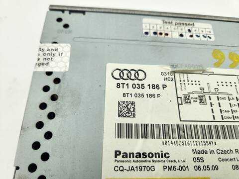 Foto 2ª: Sistema Audio Radio CD Audi Q5 2.0 TDI 125KW) 170CV [CAHA] (2009)