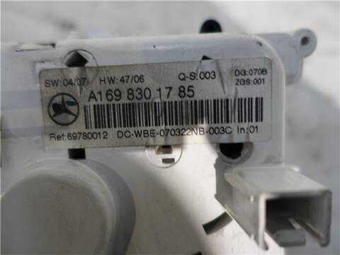 Foto 3ª: Mando Climatizador Mercedes Clase B 150 2.0 200 245.233) 136CV 100KW [640.941] (2007)
