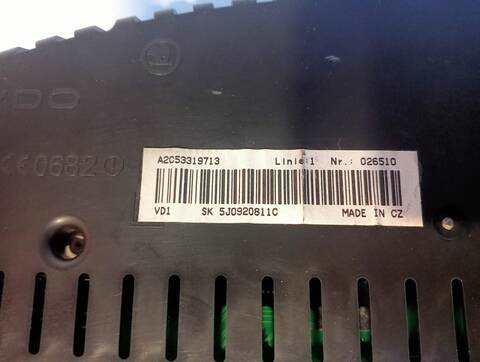 Foto 2ª: Cuadro de Instrumentos Skoda Fabia STYLE 1 TDI 105CV (2007)
