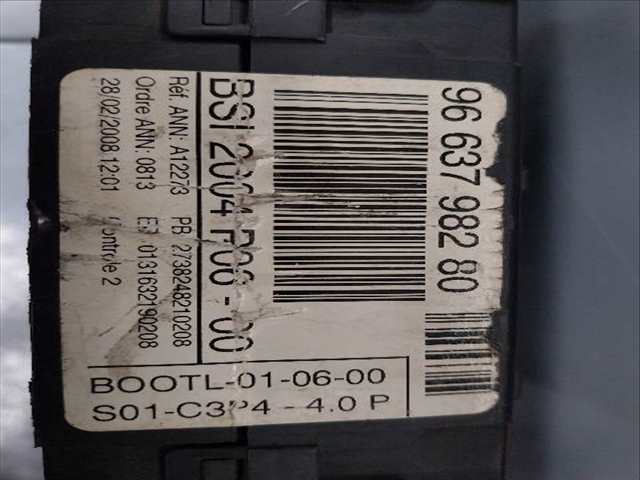 Foto 2ª: Centralita Confort BSI Peugeot 207 1.6 G [G-5FW] (2007)
