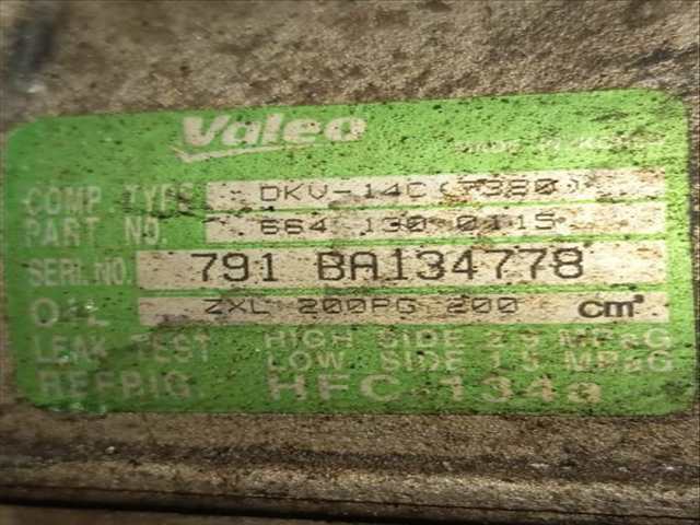 Foto 2ª: Compresor Aire Acondicionado Ssangyong Kyron 2.0 XDI 4X4 (2005)