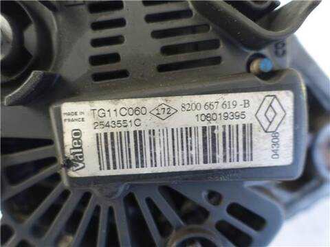 Foto 3ª: Alternador Renault Megane 1.6 16V 112CV 82KW II BM0/1_ CM0/1_) [K4M 760] (2008)