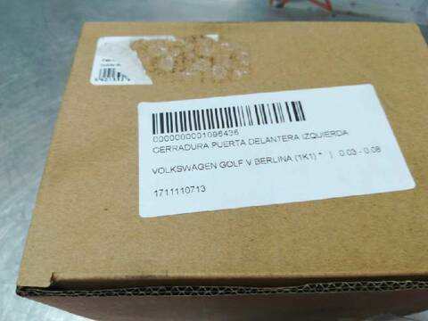 Foto 4ª: Cerradura Puerta Delantera Izquierda Volkswagen Golf BERLINA