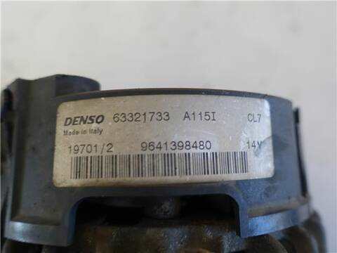 Foto 3ª: Alternador Peugeot 206 1.1 I 60CV 44KW [HFX (TU1JP)] (2001)