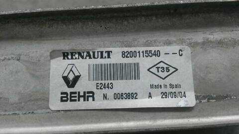 Foto 2ª: Intercooler Renault Scenic 1.9 DCI DIESEL 120CV 88KW [F9Q 812] (2003)