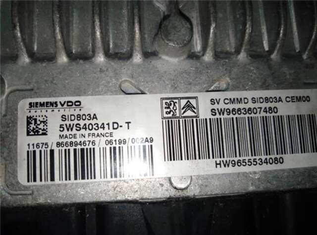 Centralita Motor ECU Citroen C4 2.0 HDI