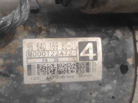 Foto 1ª: Motor de Arranque Peugeot 308 9HX (2008)