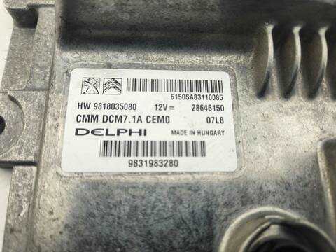 Foto 3ª: Centralita Motor ECU DS 7 GRAND CHIC 177CV [AH01] (2018)