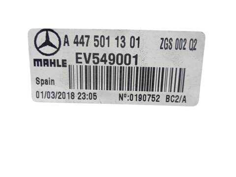 Foto 3ª: Intercooler Mercedes Marco Polo 220 CDI 4-MATIC 447.703 447.813) (2015)