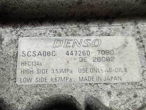 Foto 2ª: Compresor Aire Acondicionado Toyota Corolla 1CD-FTV (2003)