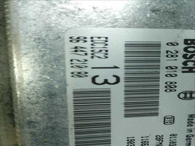 Foto 3ª: Centralita Motor ECU Citroen C5 2.0 HDI SX 107CV 79KW [RHZ] (2001)