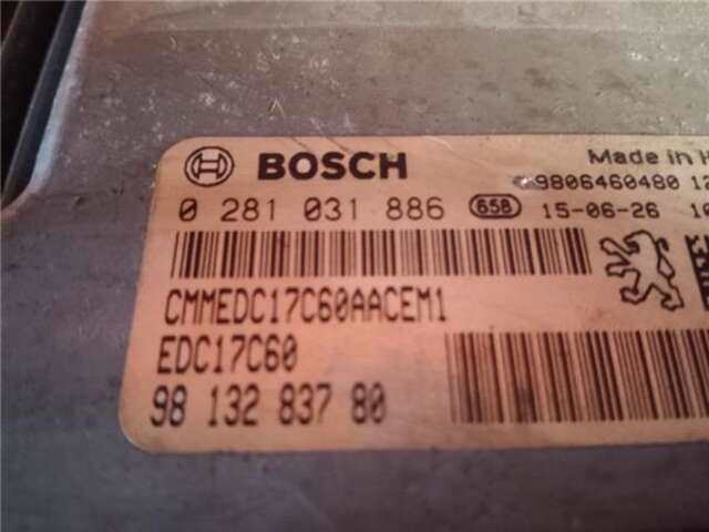 Foto 3ª: Centralita Motor ECU Peugeot 308 1.6 STYLE [1.6 LTR. - 88 KW BLUE-HDI FAP]