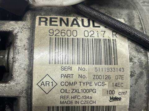 Foto 2ª: Compresor Aire Acondicionado Renault Clio H4B4 (2016)