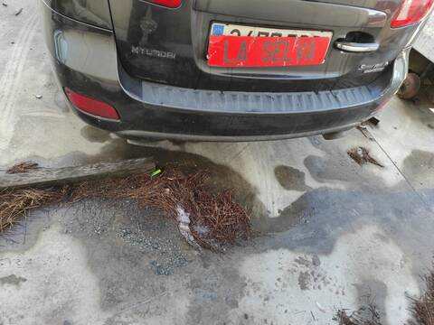 Foto 1ª: Paragolpes Trasero Hyundai Santa Fe D4EB (2006)