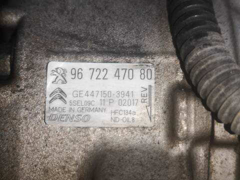 Compresor Aire Acondicionado Peugeot 208 ZM01