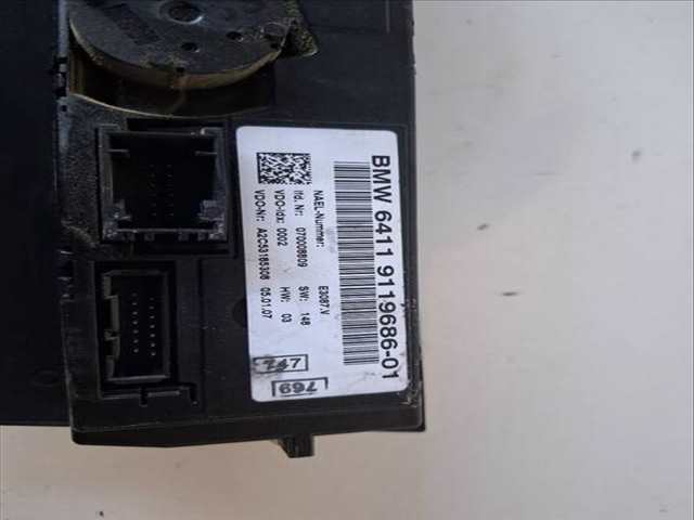 Foto 2ª: Mando Climatizador Bmw Serie 3 315 318D 2.0 16V DIESEL CAT 122CV (2007)