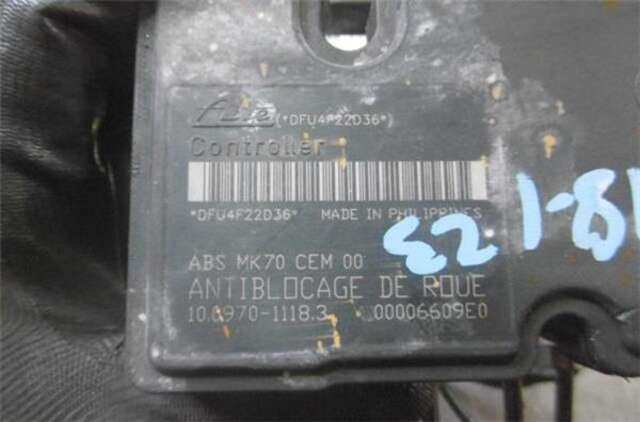 Foto 2ª: Abs Citroen C3 1.4 HDI [8HX (DV4TD)]