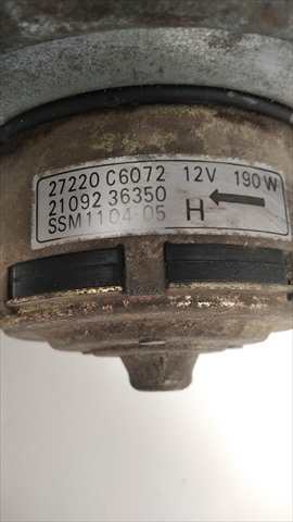 Foto 3ª: Ventilador de Calefacción Nissan Patrol 2.7 D [MD27] (1983)