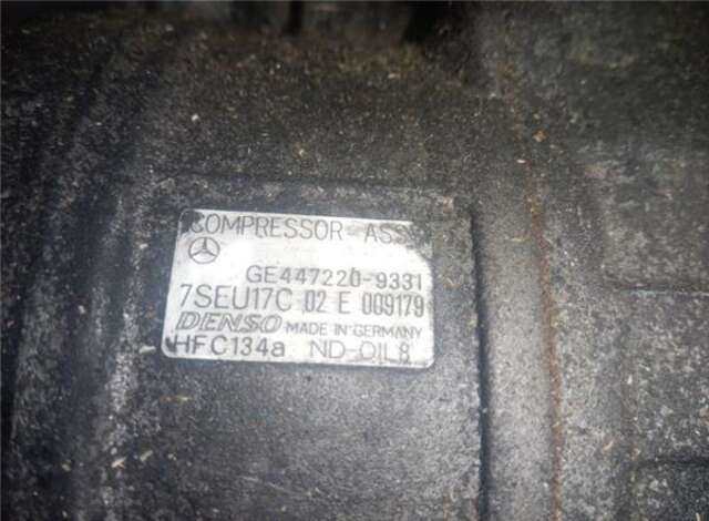 Compresor Aire Acondicionado Mercedes Clase E 180 3.2 E 320 CDI (211.026) [3.2 LTR. - 150 KW CDI CAT]