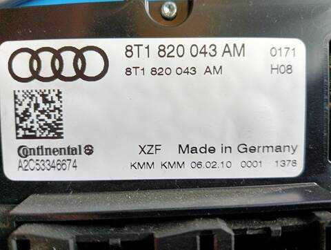 Foto 3ª: Mando Climatizador Audi A4 BASICO 1 16V TFSI 160CV (2008)