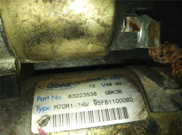 Motor de Arranque Ford Ka 1.3 I