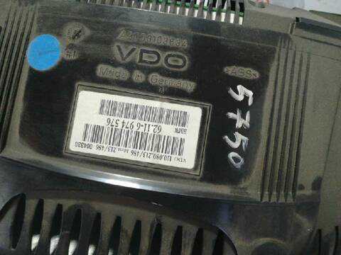 Foto 2ª: Cuadro de Instrumentos Bmw Serie 5 518 530D BERLINA 218CV 160KW [306D2] (2005)