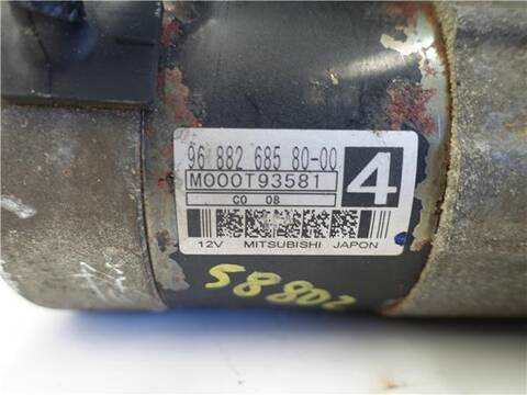 Foto 3ª: Motor de Arranque Citroen C4 1.6 HDI BERLINA 90CV 66KW [9HX (DV6ATED4)] (2010)