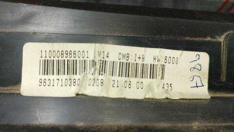 Foto 3ª: Cuadro de Instrumentos Citroen Xsara 2.0 HDI PICASSO 90CV 66KW [RHY] (2000)