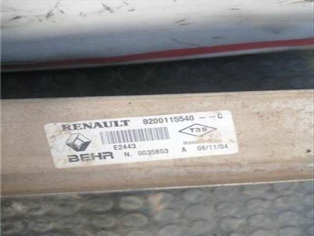 Foto 2ª: Intercooler Renault Scenic 1.9 DYNAMIQUE [1 9 LTR. - 81 KW DCI DIESEL FAP CAT] 110CV JM) 2003 )
