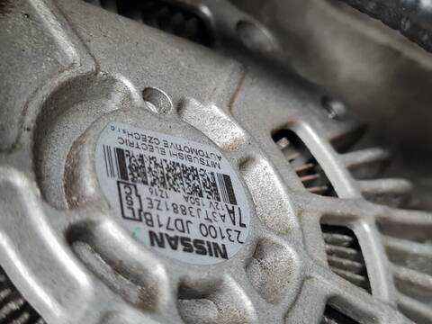 Foto 2ª: Alternador Nissan Qashqai ACENTA 131CV 96KW [R9M] (2012)