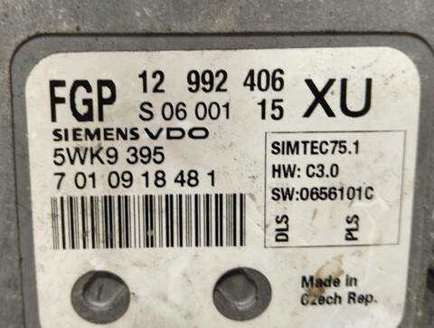 Foto 3ª: Centralita Motor ECU Opel Astra 1.8 16V 140CV [Z18XER] (2006)