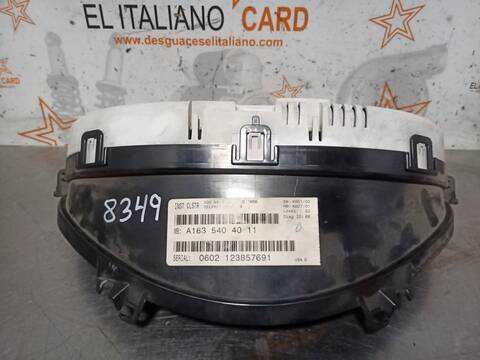 Foto 3ª: Cuadro de Instrumentos Mercedes Clase ML 270 CDI 163.113) W163) [612963] (2002)