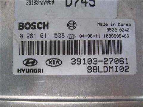 Foto 2ª: Centralita Motor ECU Kia Cerato 2.0 CRDI 112CV 83KW [D-D4EA] (2005)