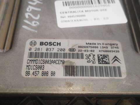 Foto 3ª: Centralita Motor ECU Citroen C4 YHS BERLINA (2022)