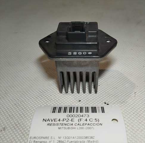 Foto 4ª: Calefacción Mitsubishi L200 2.5 DID [4D56U] (2007)