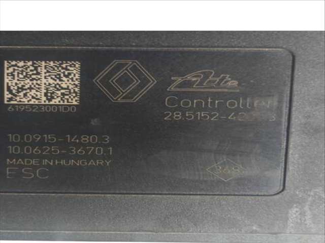 Abs Renault Megane 1.3 TCE 140 B9NB) HATCHBACK IV HATCHBACK B9A/M/N_)