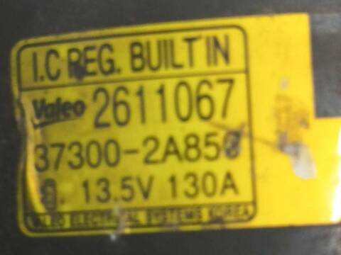 Foto 3ª: Alternador Hyundai ix35 1.7 CRDI (2009)