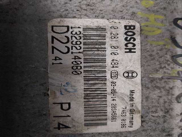 Foto 2ª: Centralita Motor ECU Citroen Jumper 2.2 HDI [D-4HY] (2003)