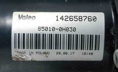 Foto 3ª: Motor Limpia Delantero Peugeot 108 ALLURE 1 VTI 69CV (2014)
