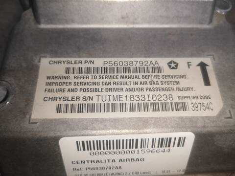 Foto 2ª: Centralita Airbag Jeep Grand Cherokee 665921 (2003)